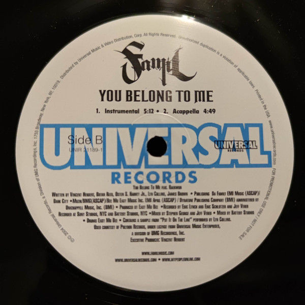 Miniaturbild: Famil - You Belong To Me (2004)