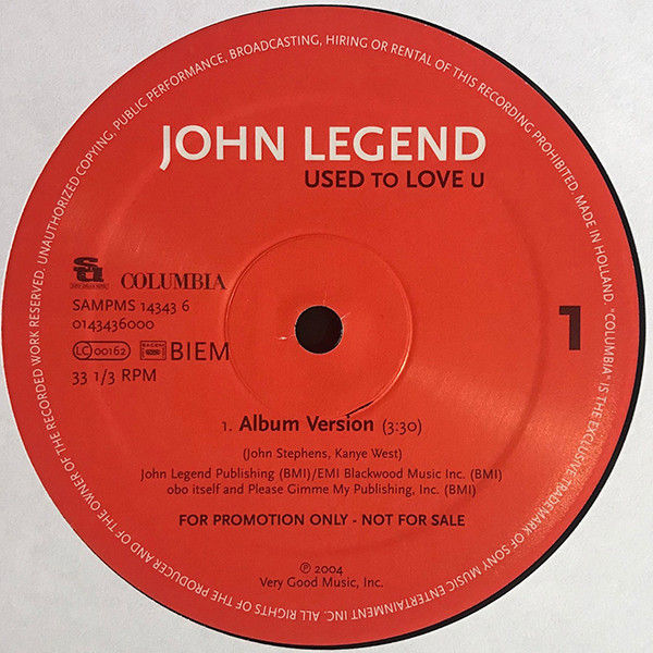 Miniature : John Legend - Used To Love U (2004)