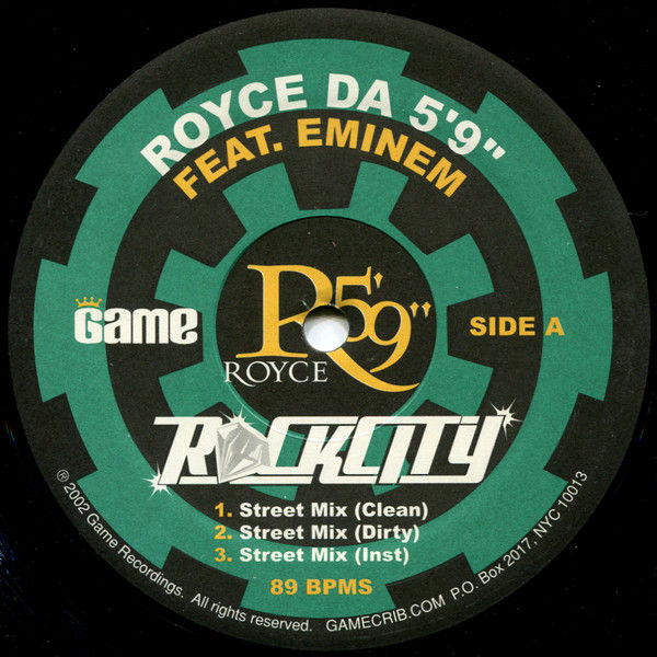 Miniaturbild: Royce Da 5'9", Eminem - Rock City (2002)