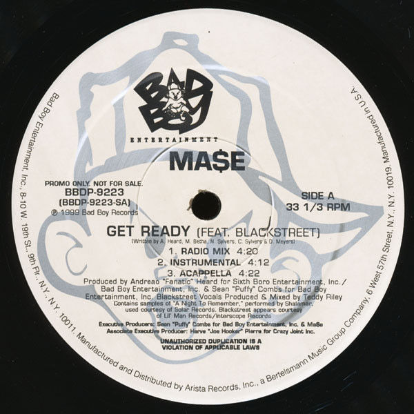 Miniature : Mase, Blackstreet - Get Ready (1999)