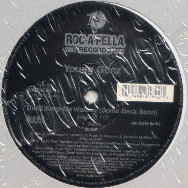 Miniaturbild: Young Gunz - Don't Keep Me Waiting (Come Back Soon) (2005)