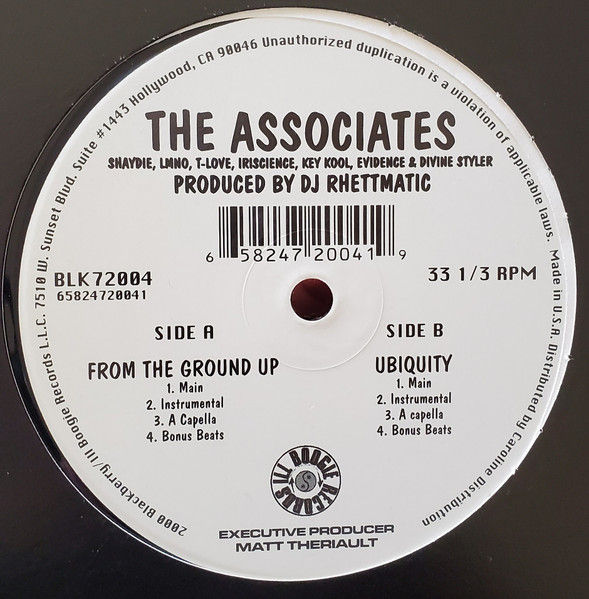 Miniature : The Associates (2) - From The Ground Up / Ubiquity (1998)
