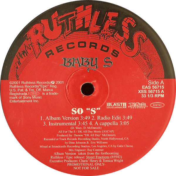Baby S - So "S" (2001)