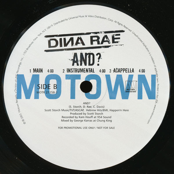 Miniature : Dina Rae - And? (2003)
