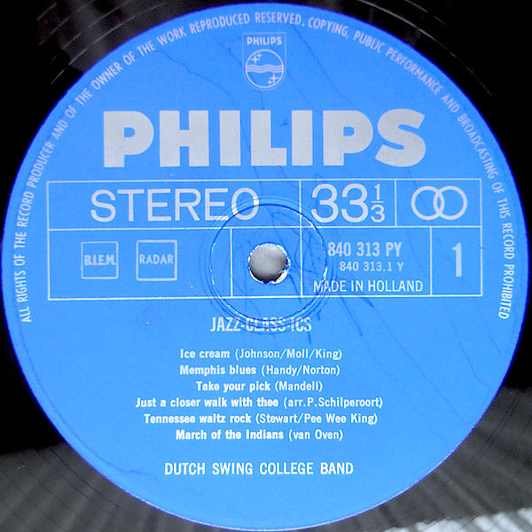 Miniaturbild: The Dutch Swing College Band - Jazz Classics (1960)