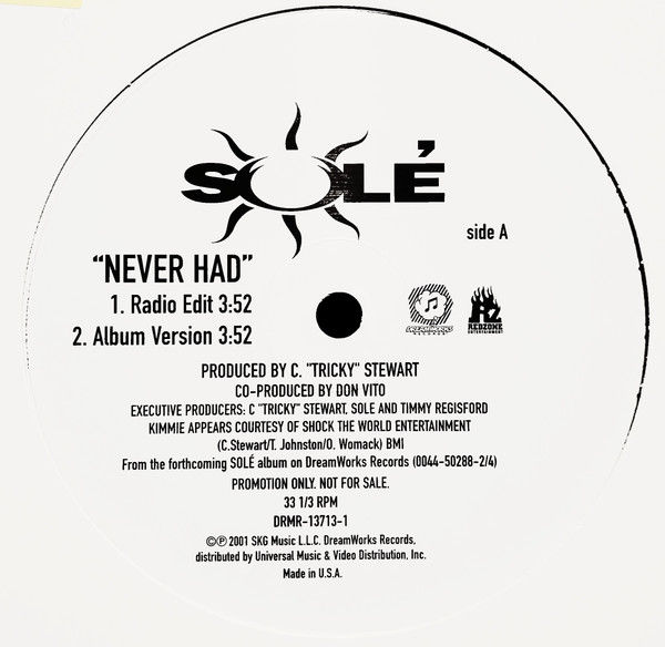 Solé - Never Had (2001)