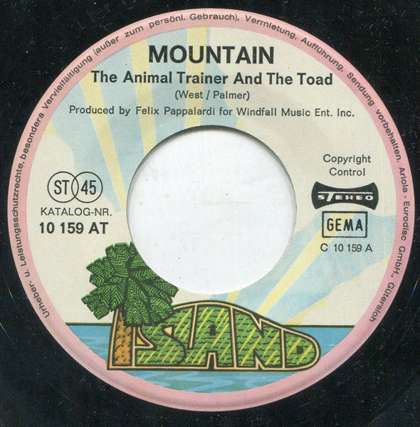 Miniature : Mountain - The Animal Trainer And The Toad / Don't Look Around (1971)