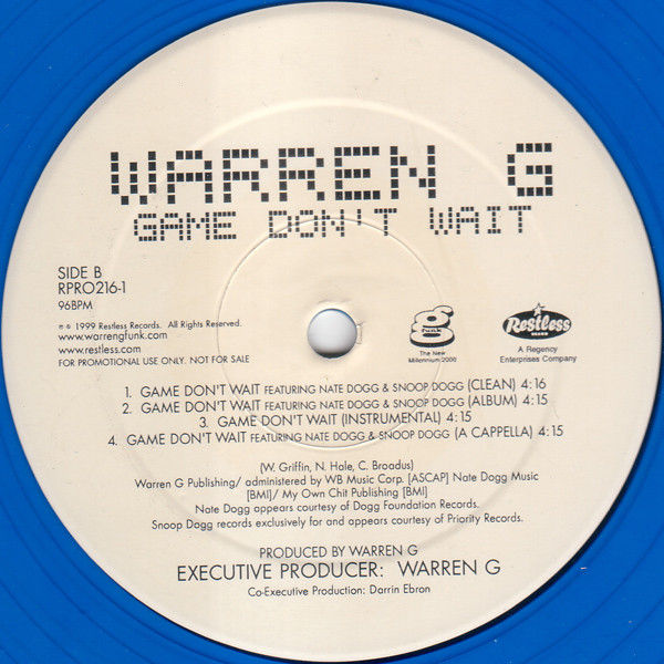 Miniature : Warren G - Game Don't Wait Remix (1999)
