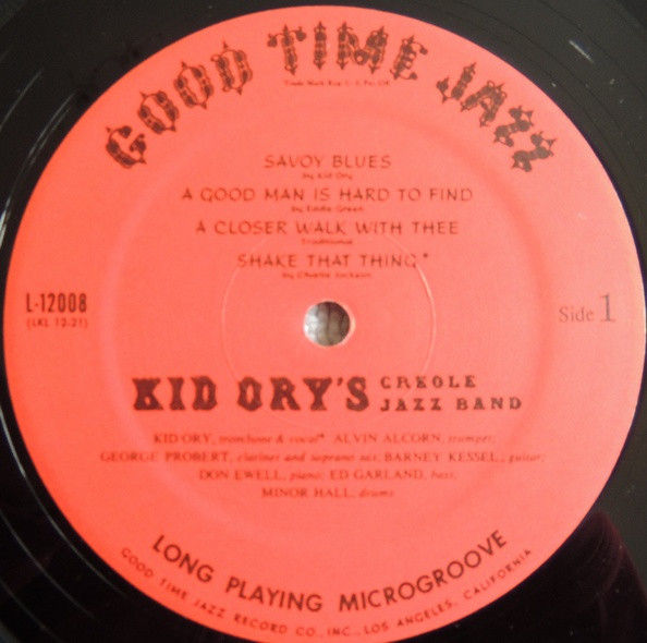 Miniature : Kid Ory And His Creole Jazz Band - Kid Ory's Creole Jazz Band 1955