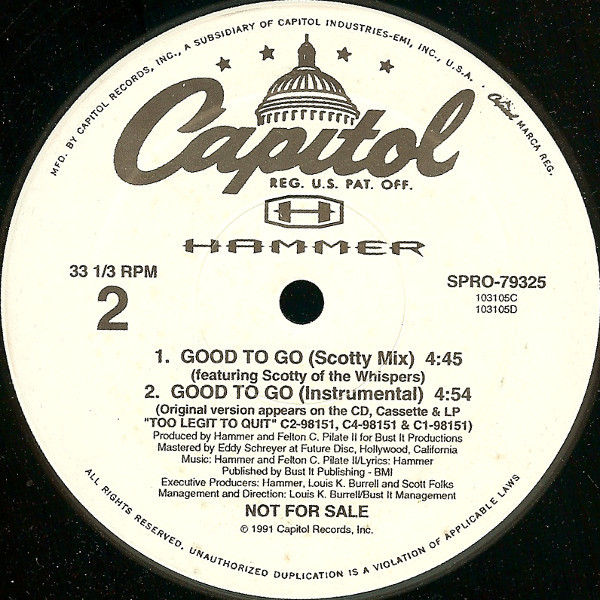Thumbnail: MC Hammer - Good To Go (1991)