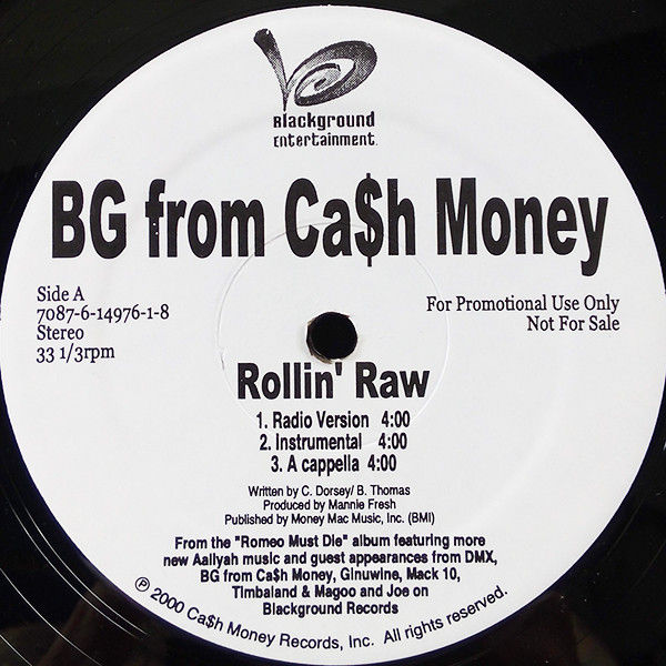 Miniature : B.G. - Rollin' Raw (2000)