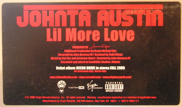 Miniaturbild: Johnta Austin - Lil More Love (2005)