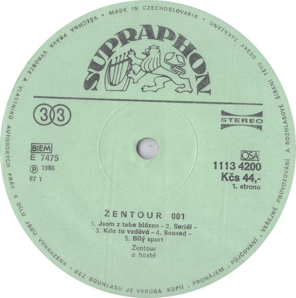 Miniaturbild: Žentour - 001 (1987)