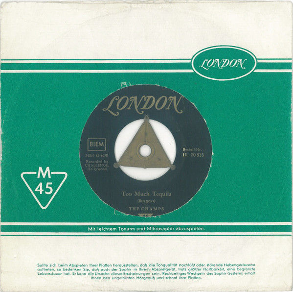 Miniaturbild: The Champs - Too Much Tequila (1960)
