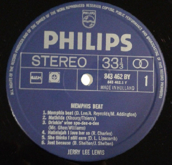 Miniature : Jerry Lee Lewis - Memphis Beat (1966)