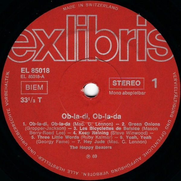 Miniature : The Happy Beaters - Ob-La-Di, Ob-La-Da (1969)