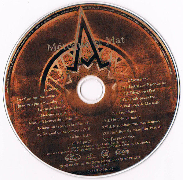 Miniaturbild: Akhenaton - Métèque Et Mat