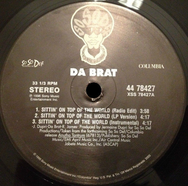 Miniaturbild: Da Brat - Sittin' On Top Of The World (1996)