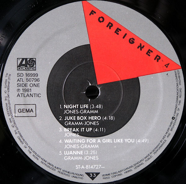 Miniaturbild: Foreigner - 4 (1981)