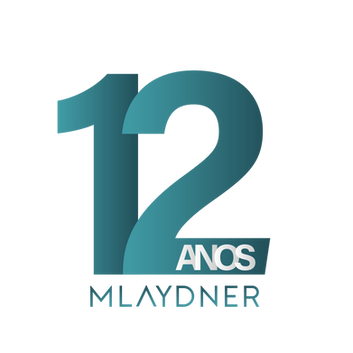 Selo atual de 12 anos da empresa