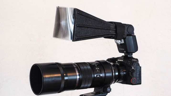 Appareil photo avec flash et extension