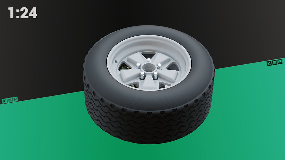 Thumbnail: Porsche 911SC RS Fuchs Gravel set 1:24