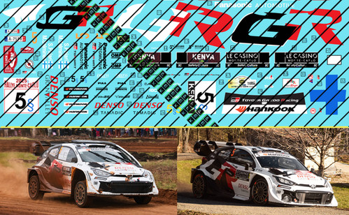 Toyota Yaris Rally1 Hybrid 2025 Toyota Yaris Rally1 Hybrid 2025