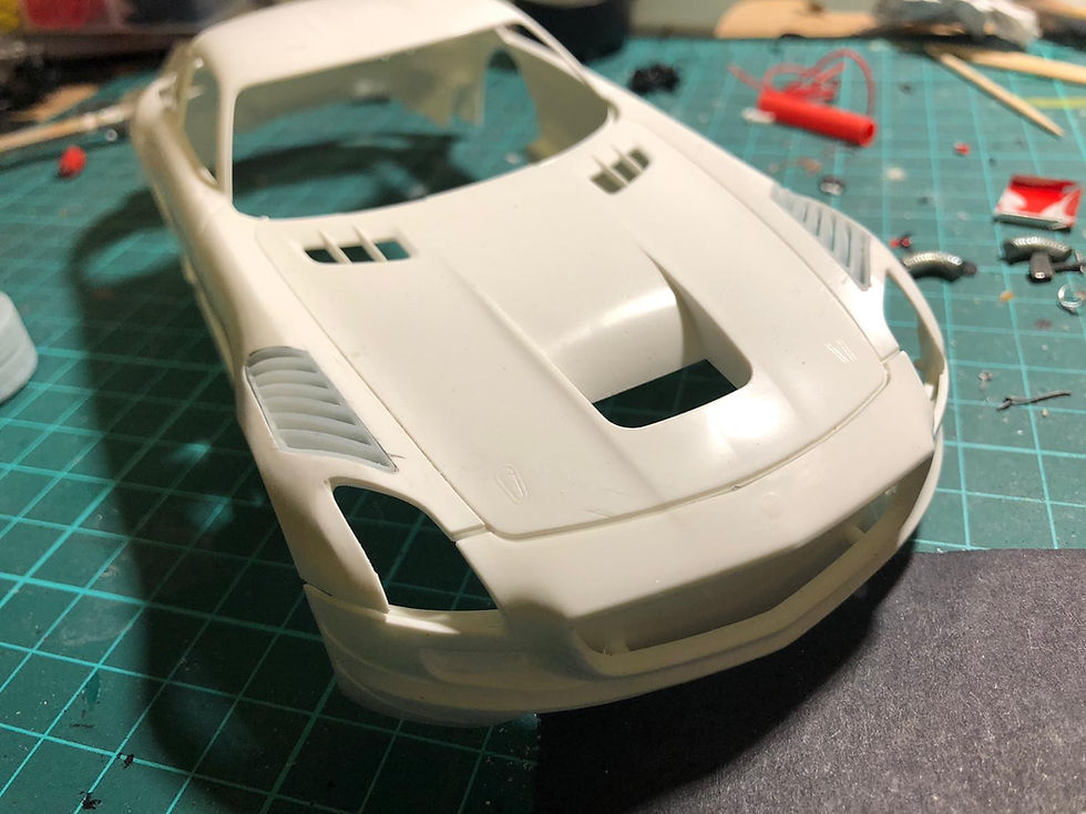 Miniature : SLS amg GT3 Front fender grills