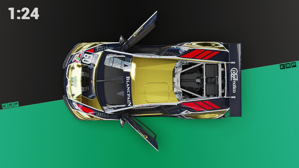 Miniature : Lamborghini Huracan GT3 1:24 Full kit - Raton Racing n°60