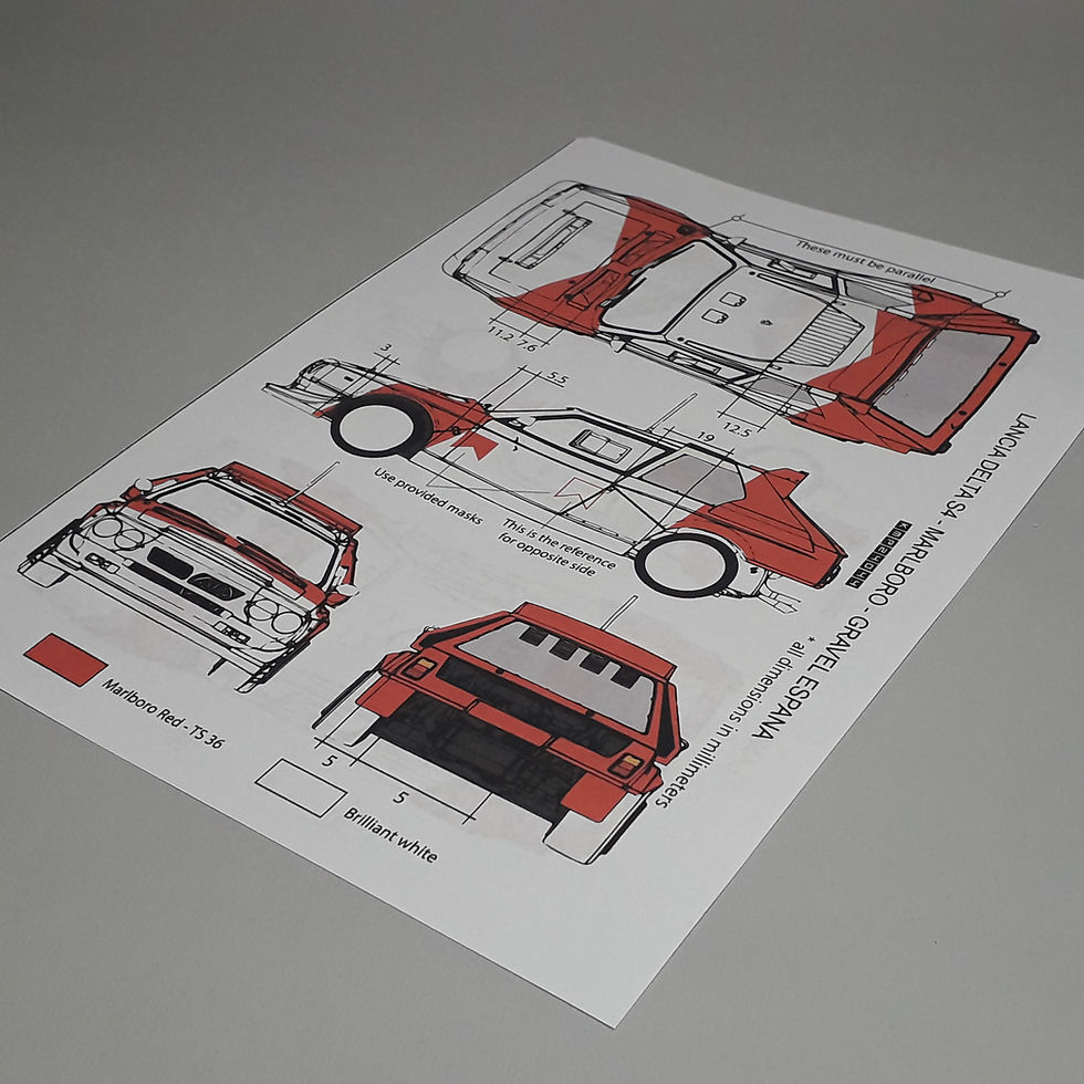 Miniatura: Lancia Delta S4 - Gravel Espana - Onoro-Ortiz