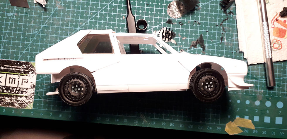 Miniature : Lancia Delta S4 Gravel Set