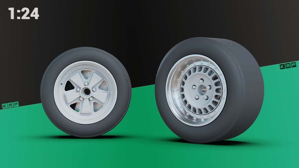 Porsche 911SC RS Speedline+Fuchs rims