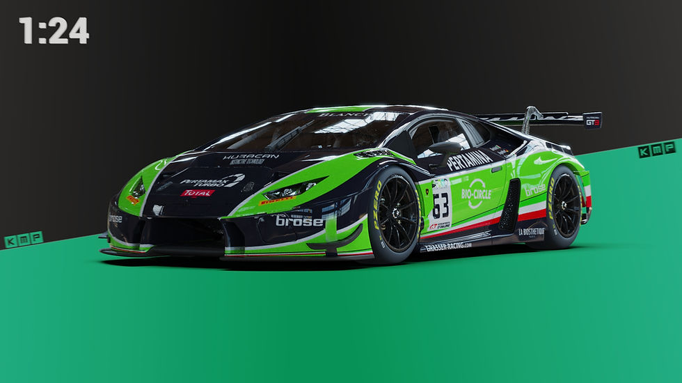 Miniatura: Lamborghini Huracan GT3 1:24 Full kit - Grasser n°63