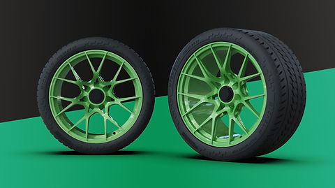 Porsche GT3 RS (992.1) Aluminum forged rims 20