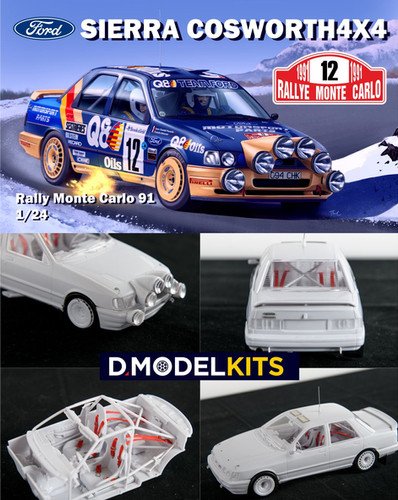D.MODELKITS Ford Sierra Cosworth 4x4 Amazon.com: DModelkits - FORD