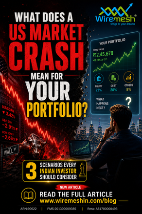 s a US Stock Market Crash Coming? 3 Scenarios for Indian Investors