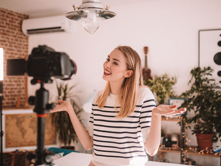 Female Vlogger