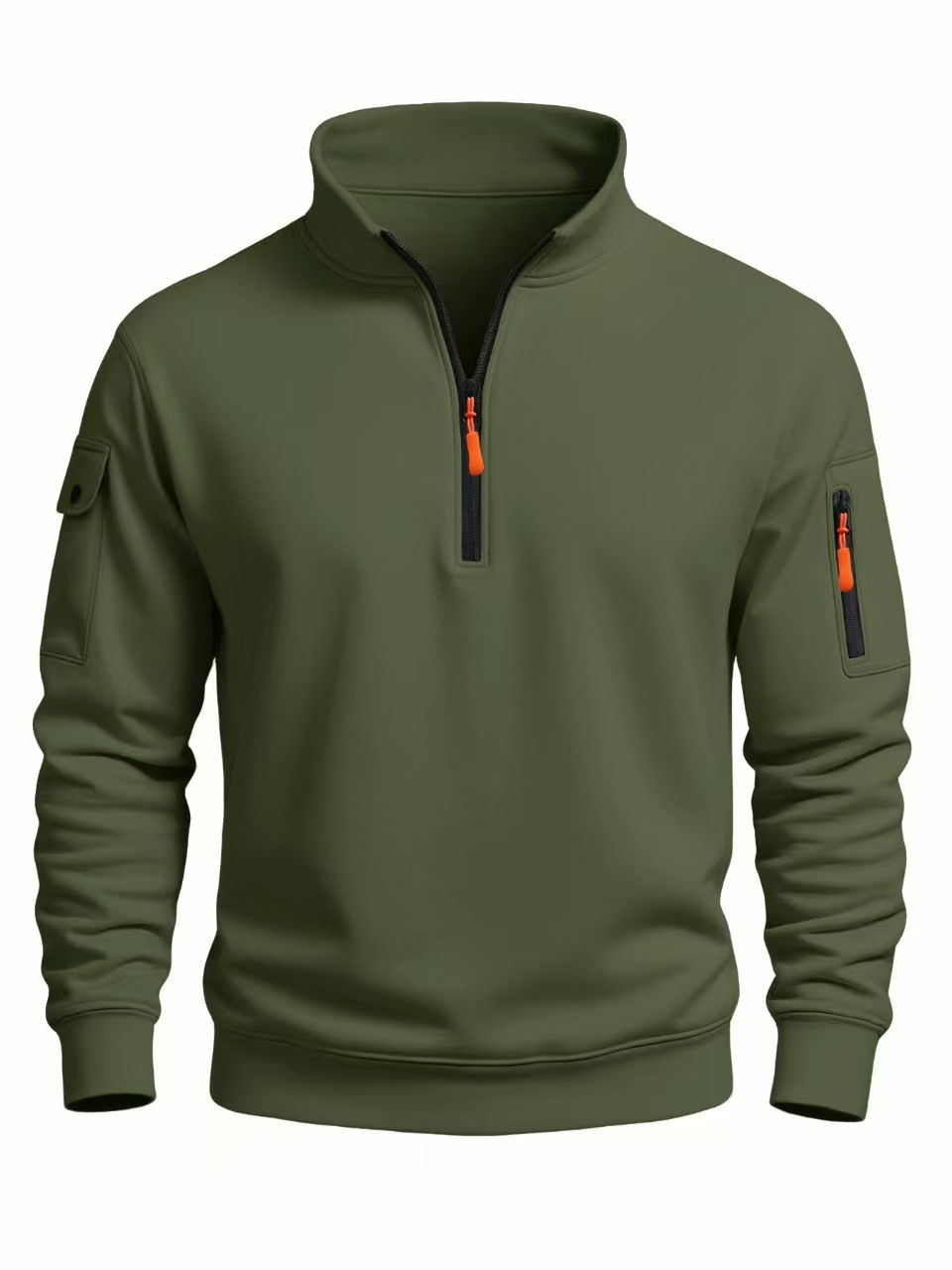 Premium Military Grade Quarter-Zip Sweatshirt