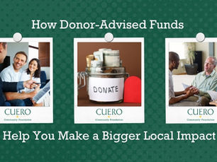 How Donor-Advised Funds Help You Make a Bigger Local Impact
