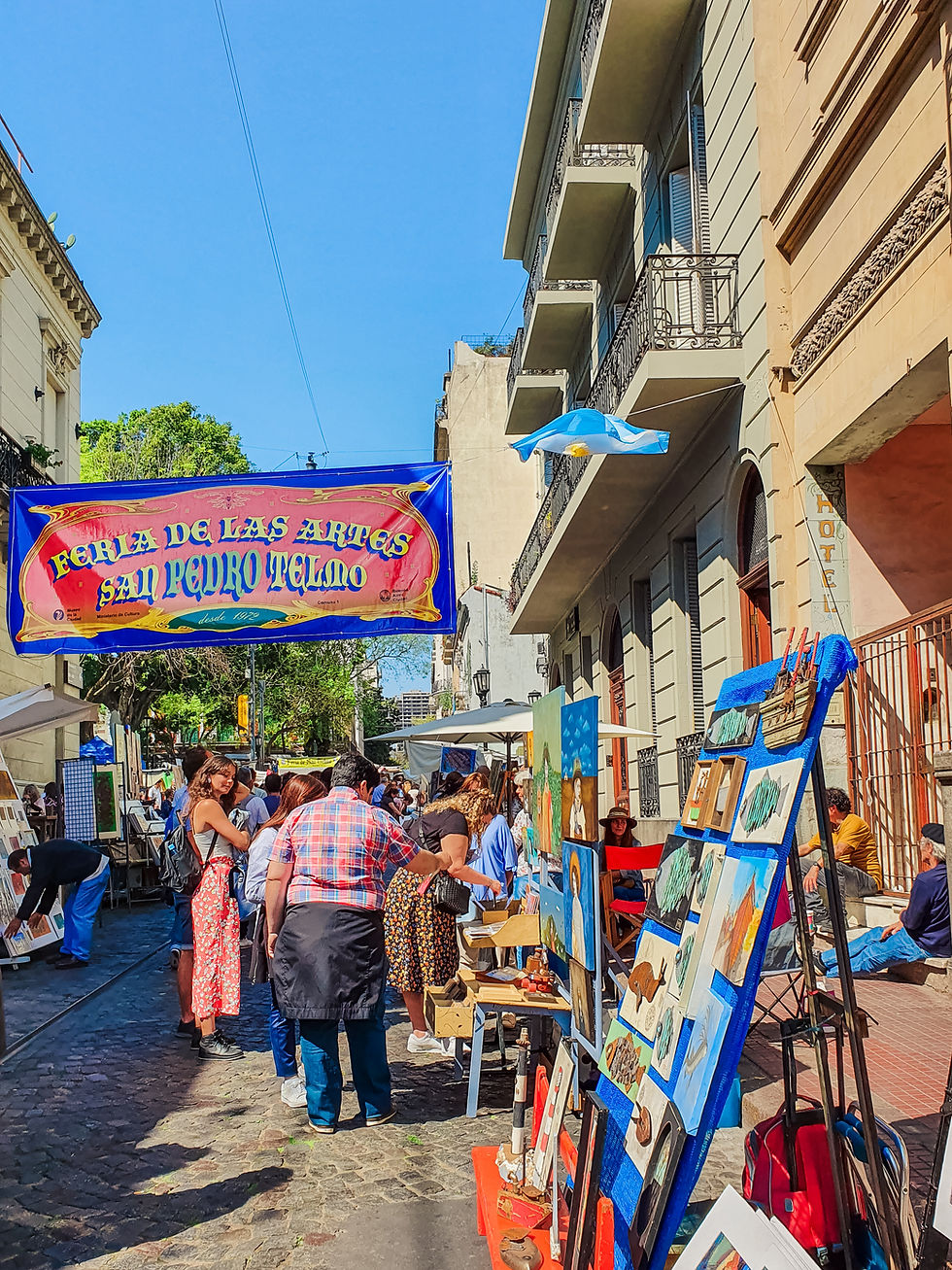San Telmo Buenos Aires Spring