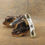 Thumbnail: 3" Riveted Antler Handled Locking Blade Pocketknife