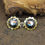Thumbnail: Zuni Sterling Silver Multi Stone Inlay Large Sunface Watchband