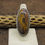Thumbnail: Apple Valley Jasper Sterling Silver Ring by Jose Campos  Size 7.75