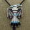 Thumbnail: Sterling Silver Multi-Stone Inlay Thunderbird Bolo Tie