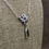Thumbnail: Lovely Southwestern Onyx Sterling Silver Necklace