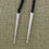 Thumbnail: Satin Finish Sterling Silver Concho Style Bolo Tie