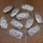 Thumbnail: Oval Ketoh Shaped Sterling Silver Link Concho Belt