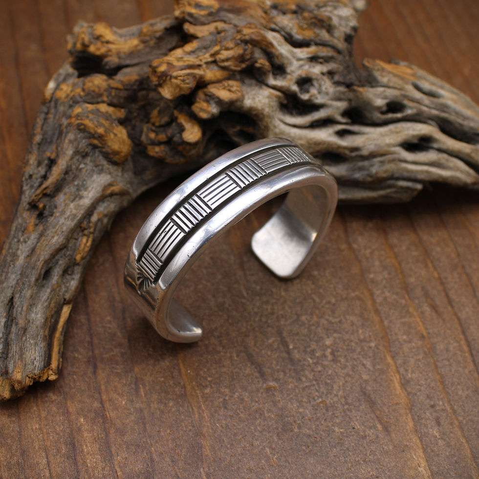 Navajo Bruce Morgan Sterling ツイストバングル Navajo Bruce Morgan Sterling ツイストバングル 7.25