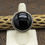 Thumbnail: Sterling Silver Black Onyx Ring Size 7.5