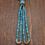 Thumbnail: Turquoise and White Shell Jacla Heishi Necklace with Coral Accents